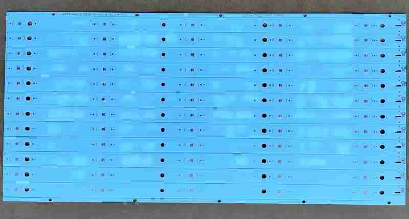 Backlight LED PCB